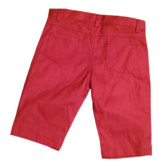 NWT! Crew Kids Bright Reddish Orange Shorts Size 6 - Picture 2 of 5